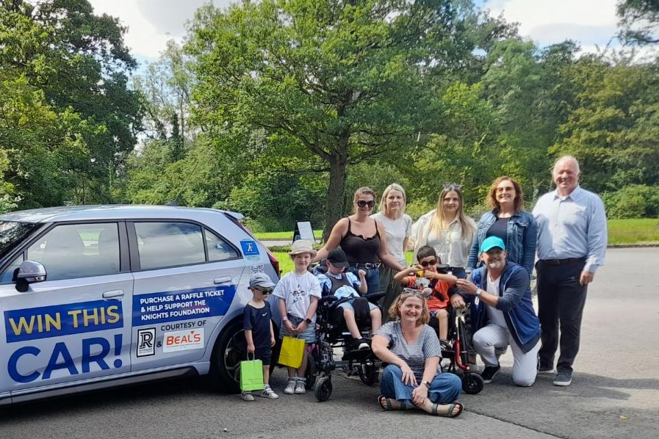 Ex Saints striker Nicky Banger helping to raise money to support children with disabilities