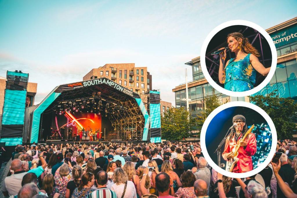 Nile Rodgers & Chic and Sophie Ellis-Bextor at Southampton Summer Sessions